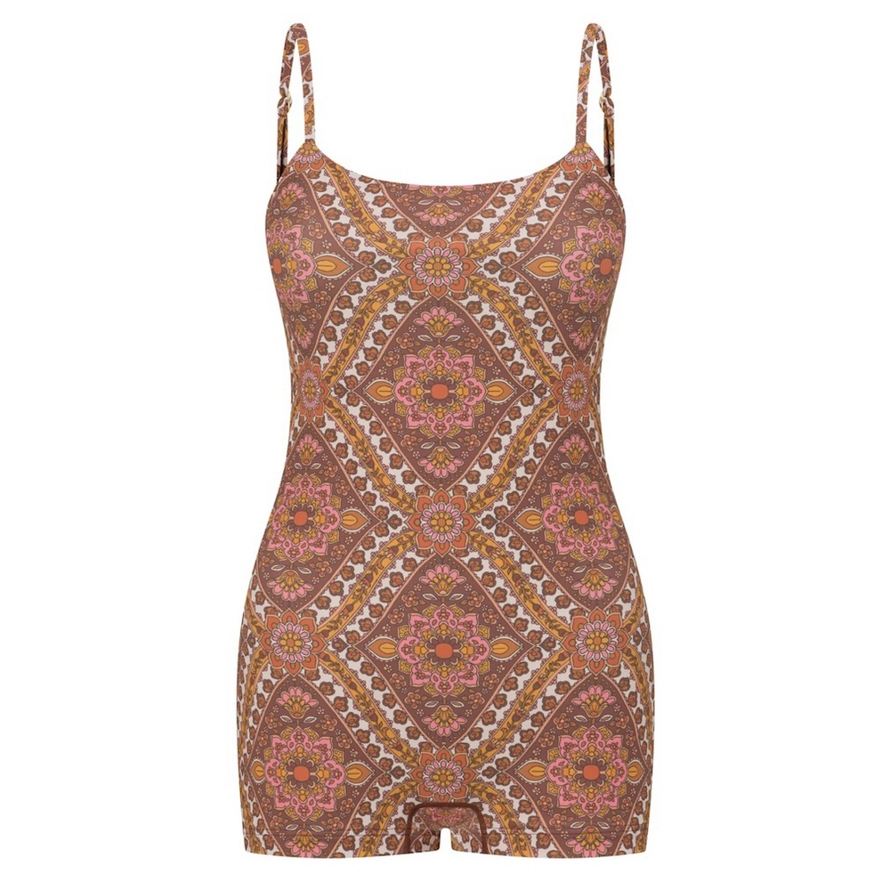 NWT: Kavala Collective Palme Surf Suit in Palais Print